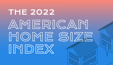 text reading The 2022 American Home Size Index
