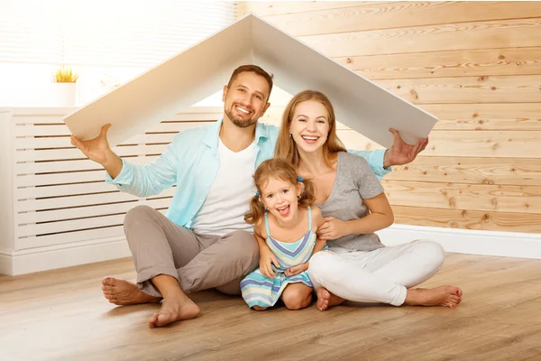 Family under a small roof