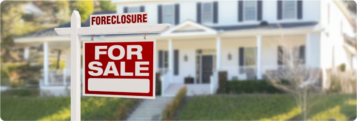foreclosure sale sign