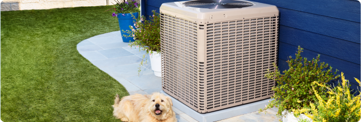 ac unit outside