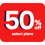Save on select plans