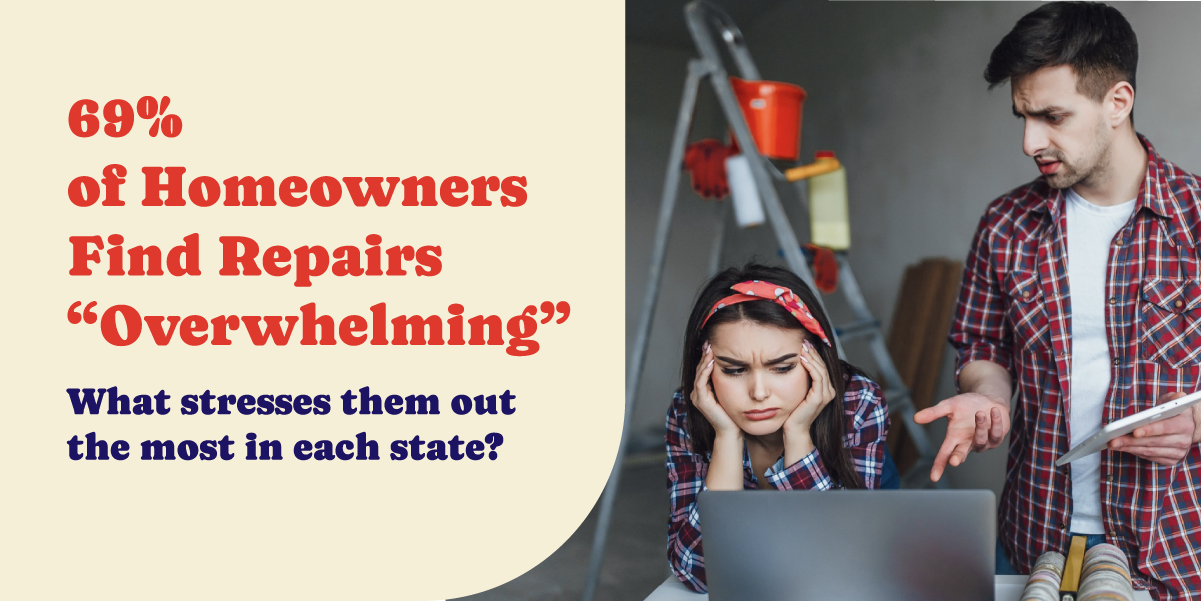 Couple looking stressed while viewing computer