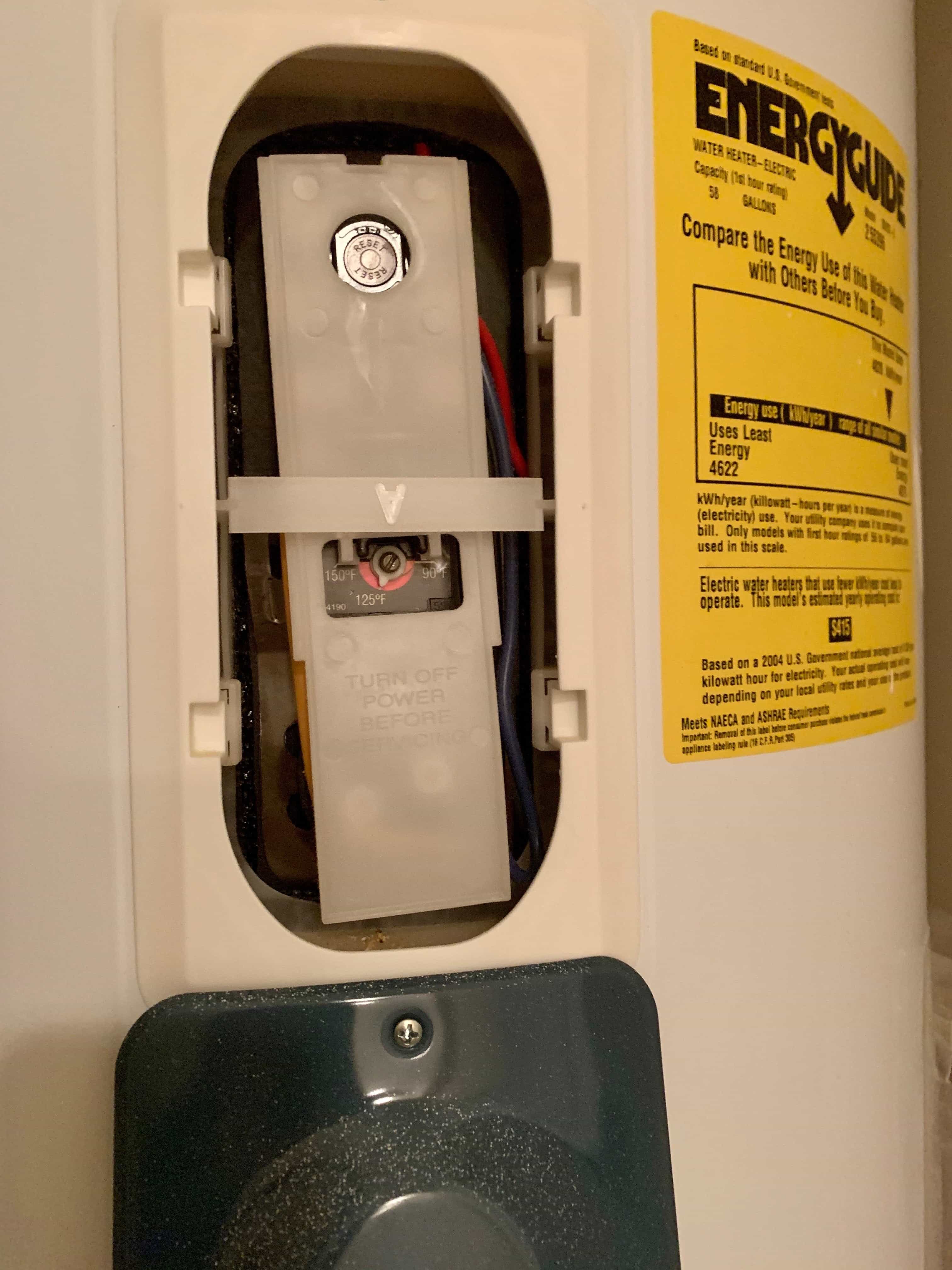 water heater interior