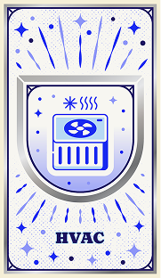 HVAC tarot card